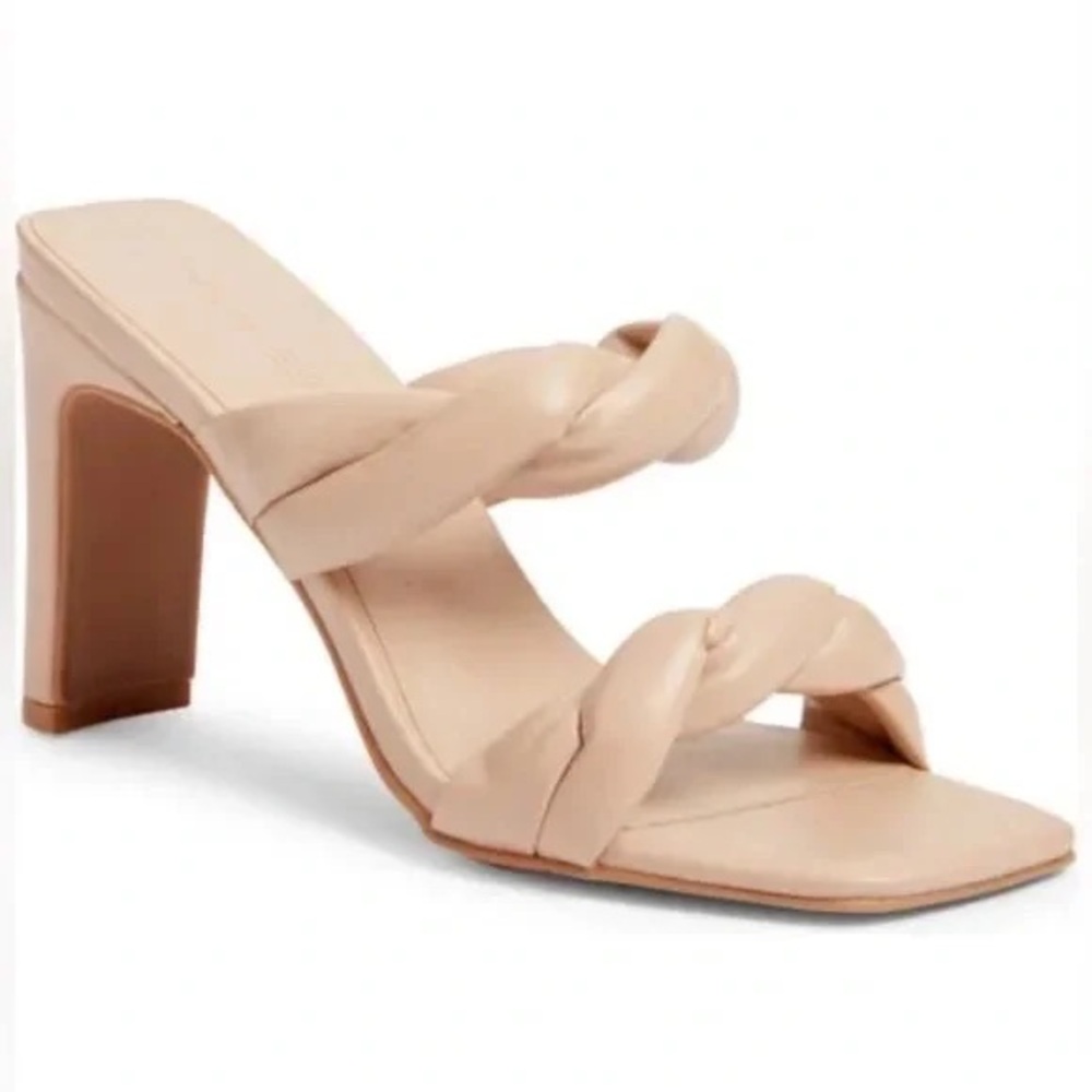 Open Edit Remmy Twist Heeled Sandal $89